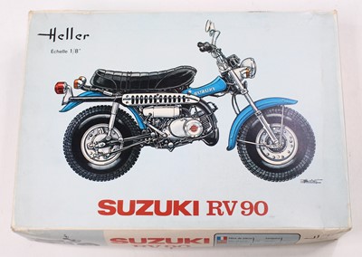 Lot 925 - HELLER 1.8 scale, L769 1973 Suzuki RV 90L ‘Van...