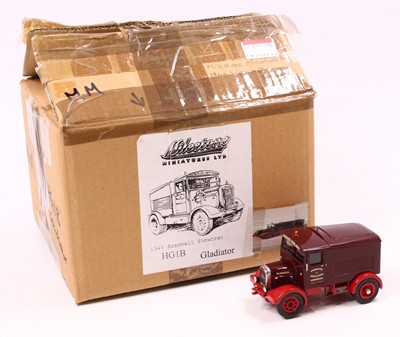 Lot 863 - A Milestone Miniatures Ltd 1/48 scale white...