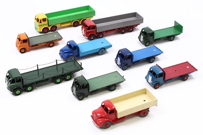 Lot 1564 - A group of ten loose, repainted Dinky Toys...