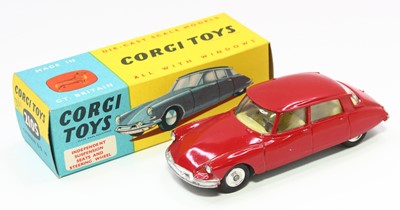 Lot 1415 - Corgi Toys No. 210S Citroen DS19 comprising of...