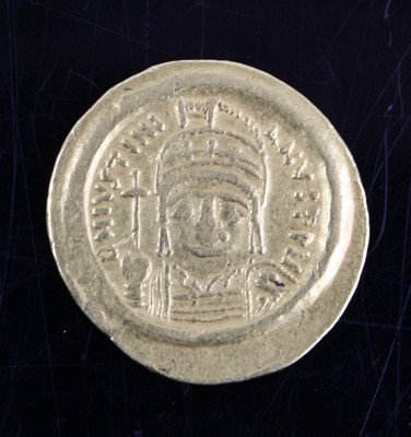 Lot 3190 - Byzantine Empire, Justinian I (527-528), gold...