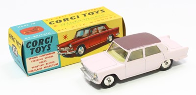 Lot 1417 - Corgi Toys No. 232 Fiat 2100 saloon comprising...