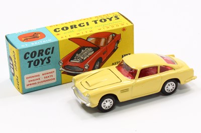 Lot 1416 - Corgi Toys No. 218 Aston Martin DB4, finished...