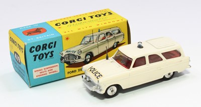 Lot 1459 - Corgi Toys 419 Ford Zephyr Motorway Patrol car...