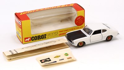 Lot 1439 - Corgi Toys No.303 Ford Capri "Roger Clarks",...