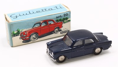 Lot 1522 - Mercury No.20 Alfa Romeo Giulietta, dark...