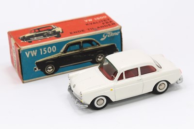 Lot 1539 - Tekno, 828, VW 1500, white body with red...