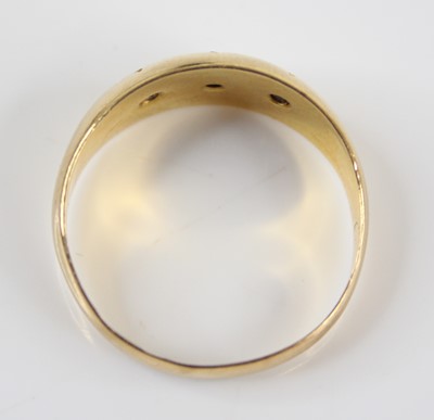 Lot 2479 - An Edwardian 18ct gold sapphire & diamond set...