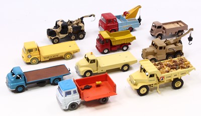 Lot 878 - A Dinky and Corgi Code 3 loose group of ten...