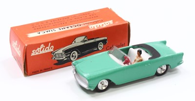 Lot 1561 - Solido, Simca Oceane Cabriolet, green body,...