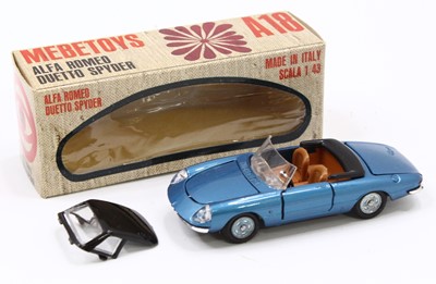 Lot 1516 - Mebetoys, A18, Alfa Romeo Duetto Spyder,...