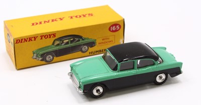 Lot 1102 - Dinky Toys No. 165 Humber Hawk comprising a...