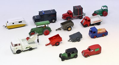 Lot 1380 - A Dinky Toys quantity of loose and playworn...