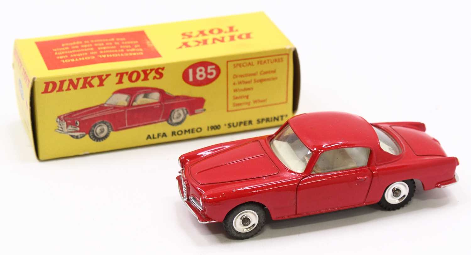 Lot 1171 - Dinky Toys, 185 Alfa Romeo 1900 Super Sprint,...