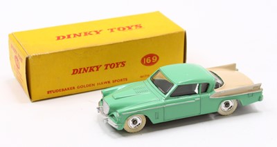 Lot 1167 - Dinky Toys, 169 Studebaker Golden Hawk,...