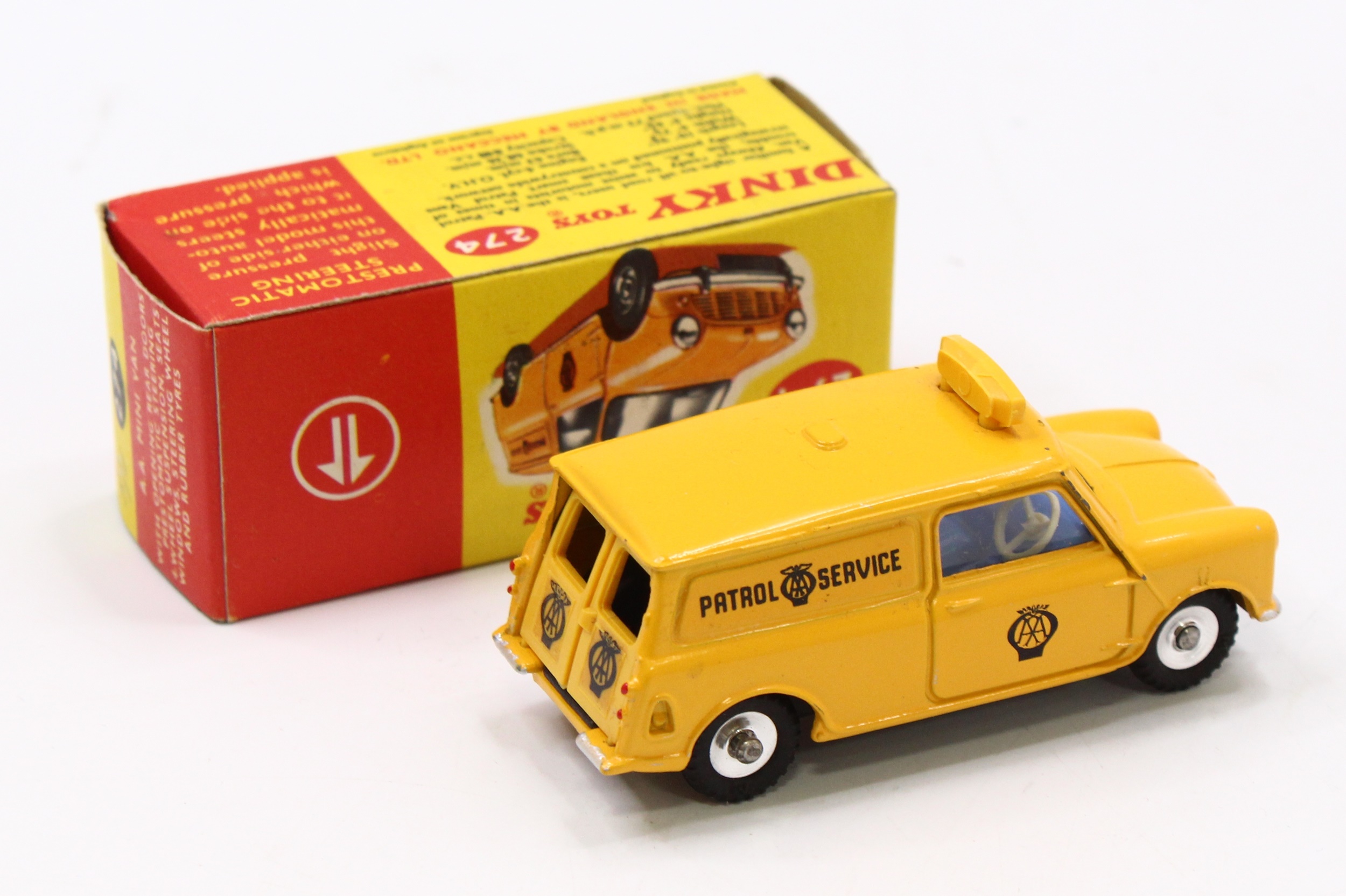 DINKY TOYS A.A. MINI VAN 274 ロードサービスミニバン Lot 1270 - Dinky Toys, 274 Morris Minor AA Mini van,