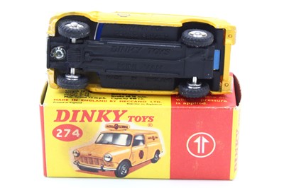 Lot 1270 - Dinky Toys, 274 Morris Minor AA Mini van,