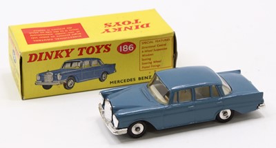 Lot 1172 - Dinky Toys, 186 Mercedes Benz 220 SE in RAF...