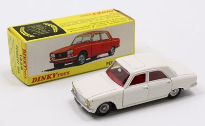 Lot 1205 - French Dinky Toys, 1428 Peugeot 304 Saloon,...