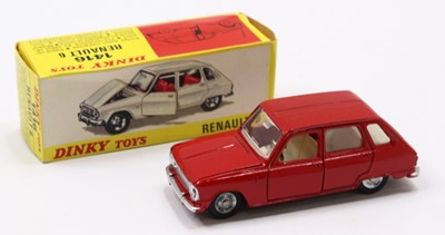 Lot 1198 - French Dinky Toys No. 1416 Renault 6 saloon...