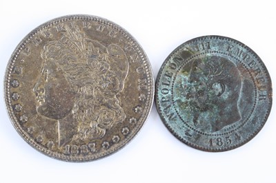 Lot 3183 - United States of America, 1887 Morgan dollar,...