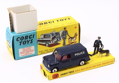 Lot 1435 - Corgi Toys No. 448 Police BMC Minivan with...