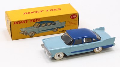 Lot 1104 - A Dinky Toys No. 178 Plymouth Plaza with...