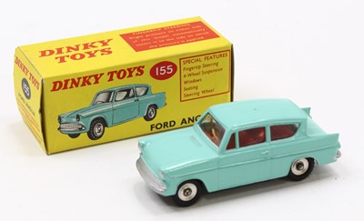 Lot 1118 - Dinky Toys No. 155 Ford Anglia comprising a...