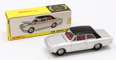 Lot 1152 - Dinky Toys No.169 Ford Corsair 2000E, silver...