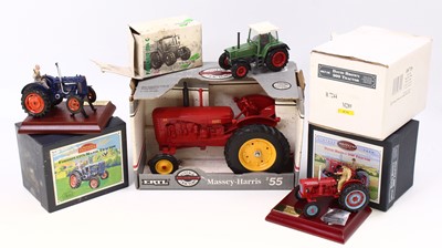 Lot 2126 - Four farm-related 1/43 and 1/16 scale models...