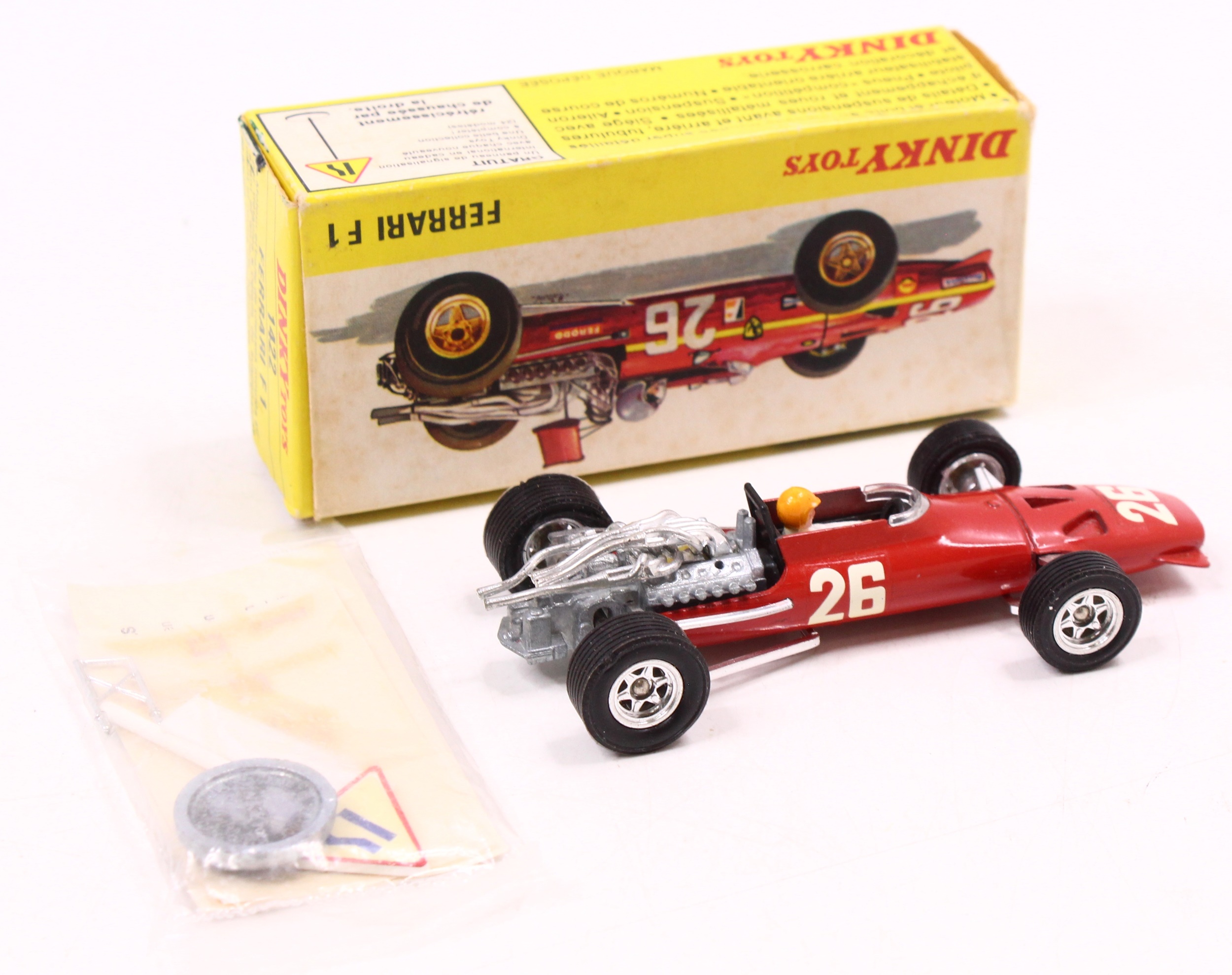 ferrari v12 f1 en metal. dinky toys, esc 1/43. - Comprar Coches a ferrari v12 f1 en metal. dinky toys, esc 1/43. - Comprar Coches a