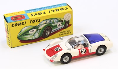 Lot 1456 - A Corgi Toys No. 330 Porsche Carerra 6...