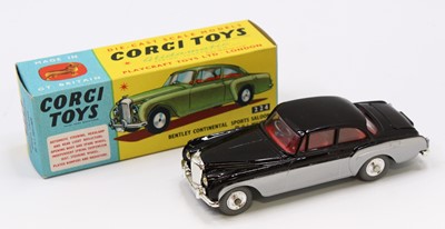 Lot 1437 - Corgi Toys No, 224 Bentley Continental in...