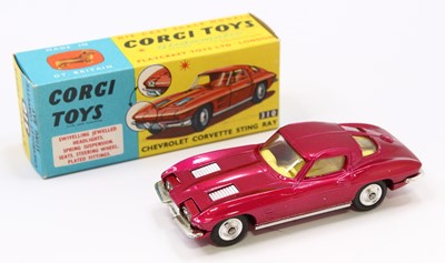 Lot 1424 - Corgi Toys No. 310 Chevrolet Corvette Stingray,...