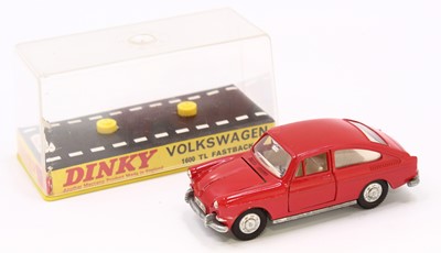 Lot 1165 - Dinky Toys, 163 Volkswagen 1600 TL Fastback,...