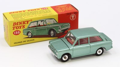 Lot 1108 - Dinky Toys 138, Hillman Imp saloon, metallic...