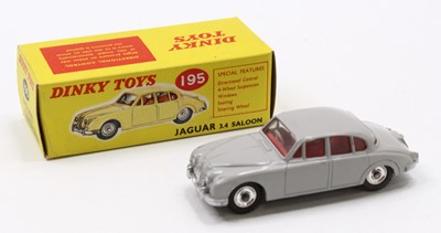 Lot 1181 - Dinky Toys No.195 Jaguar 3.4 litre saloon,...