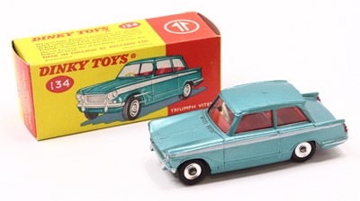 Lot 1123 - Dinky Toys No. 134 Triumph Vitesse comprising...