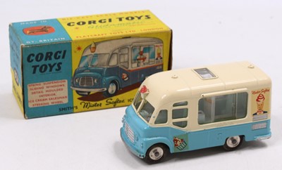 Lot 1208 - Corgi Toys, 428 Smiths Mister Softee ice cream...