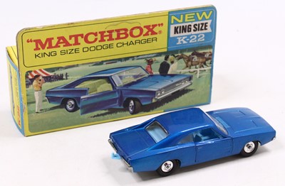 Lot 1596 - A Matchbox King Size K-22 Dodge Charger,...