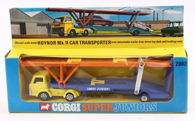 Lot 1221 - Corgi Super Juniors No.2002 Hoynor mk.11 Car...