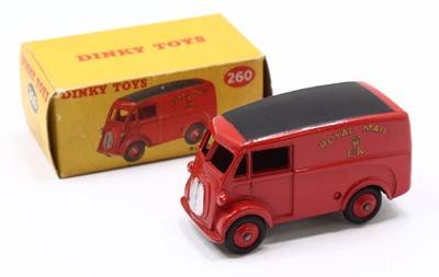 Lot 1254 - Dinky Toys No.260 Royal Mail van, comprising...