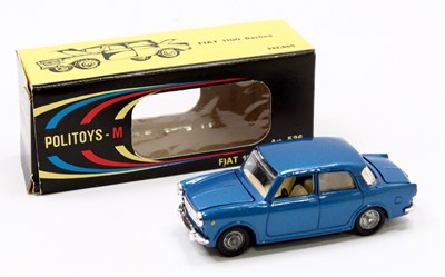 Lot 1573 - Politoys, No.526, Fiat Berlina 1100,...