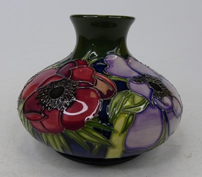 Lot 26 - A Moorcroft pottery vase, of squat globular...