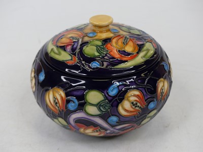 Lot 33 - A Moorcroft pottery jar, of squat globular...