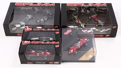 Lot 967 - Five 1/43 scale 1960s Formula 1 world...