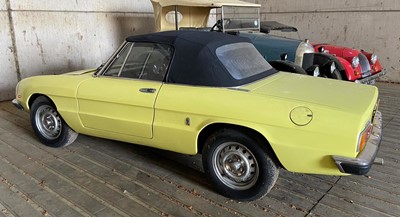 Lot 4012 - A 1977 Alfa Romeo 2000 Spider Registration...