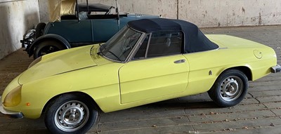 Lot 4012 - A 1977 Alfa Romeo 2000 Spider Registration...