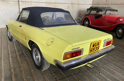 Lot 4012 - A 1977 Alfa Romeo 2000 Spider Registration...