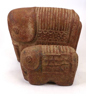 Lot 80 - A South American earthenware model of a...
